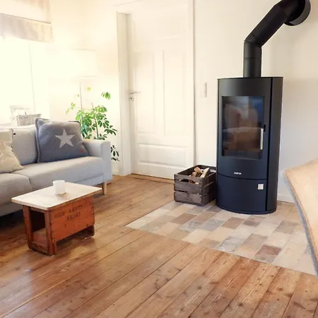 Apartment Teve - Ebenerdig Unter Reet & Hyggelig Mit Kamin Steinbergkirche